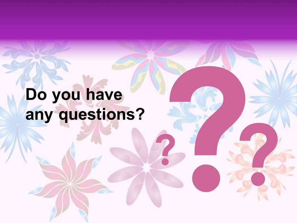 Silk Shape Artistic PowerPoint Template