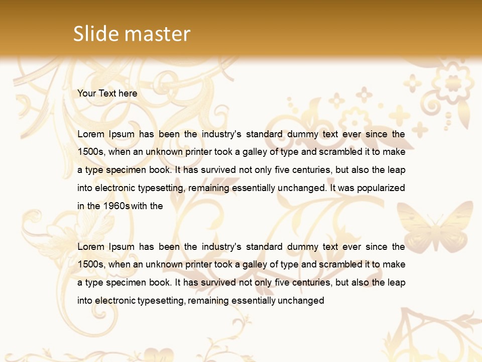 Game User Color PowerPoint Template