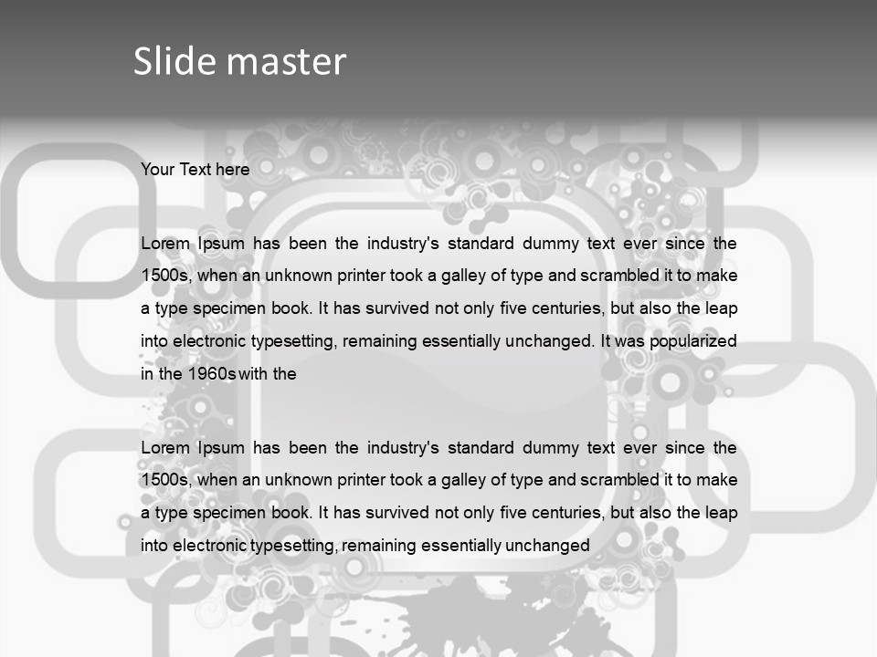 Internet Vector Figures PowerPoint Template