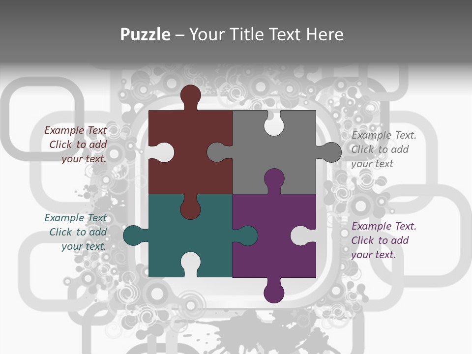 Internet Vector Figures PowerPoint Template