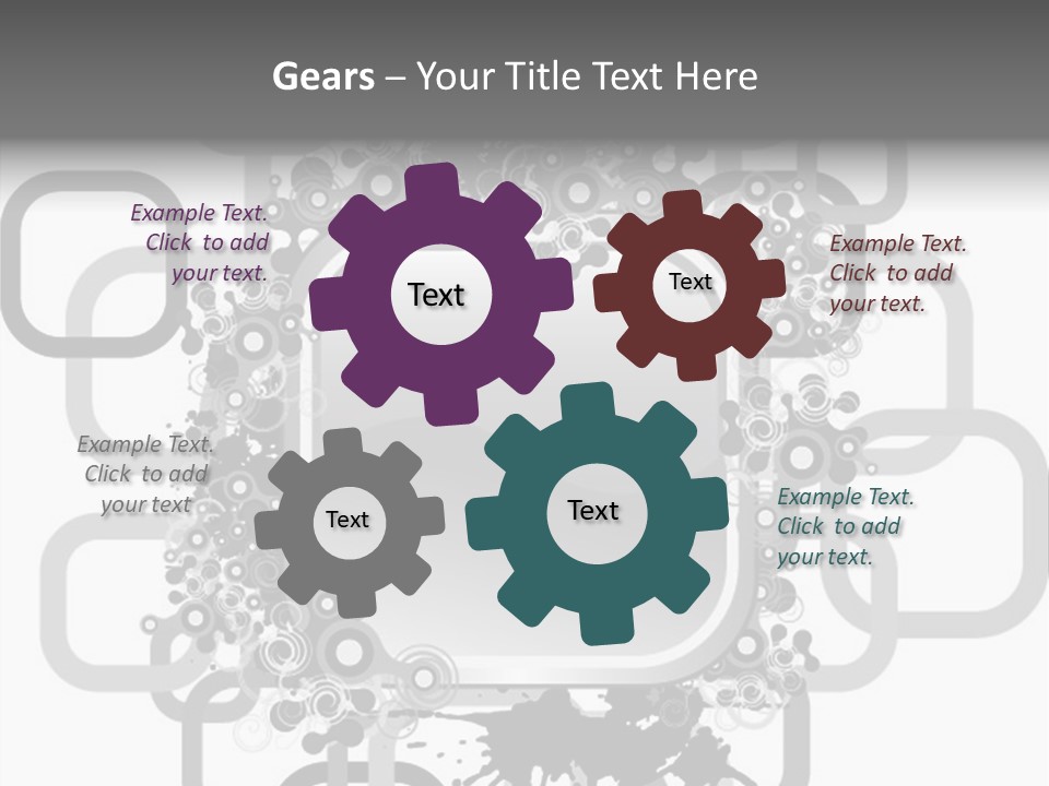 Internet Vector Figures PowerPoint Template