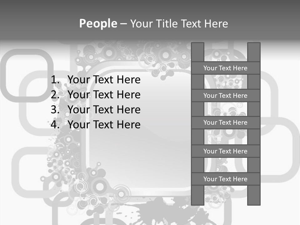 Internet Vector Figures PowerPoint Template