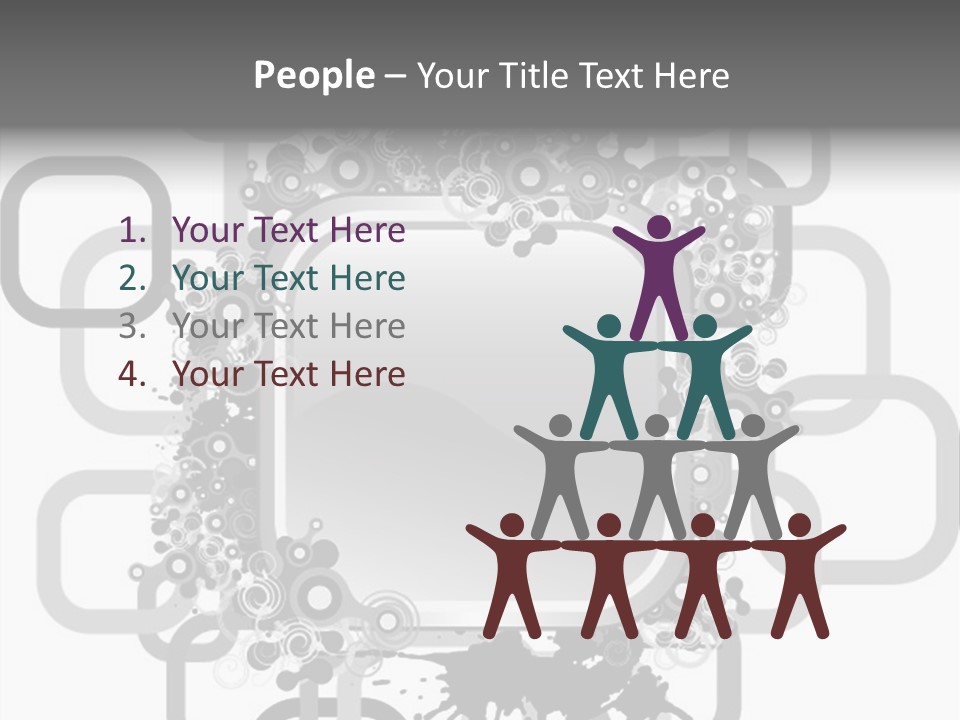 Internet Vector Figures PowerPoint Template