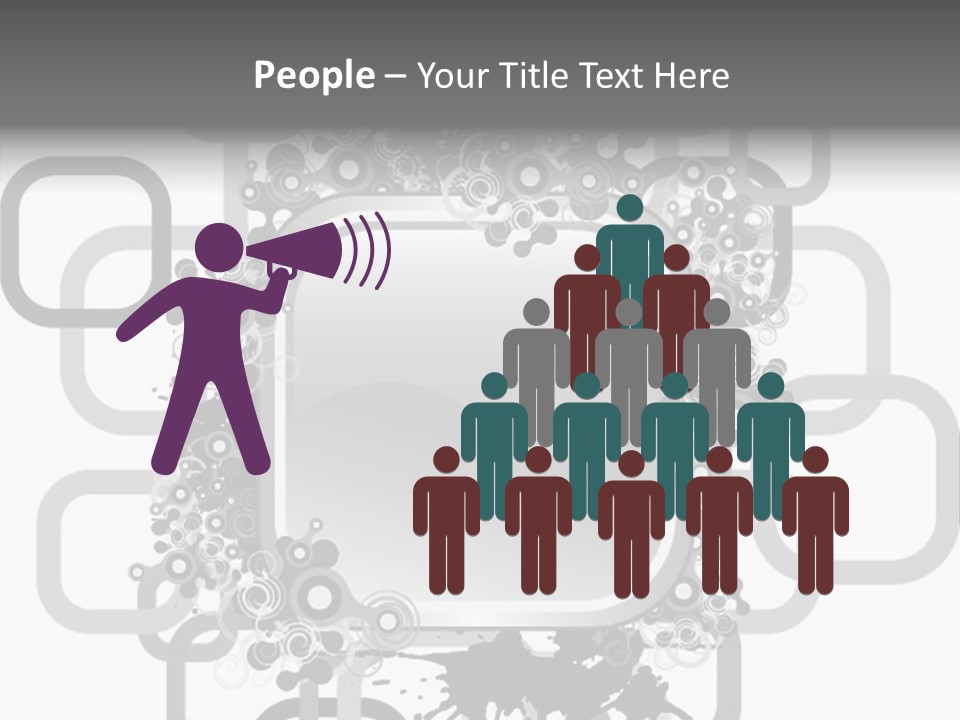 Internet Vector Figures PowerPoint Template