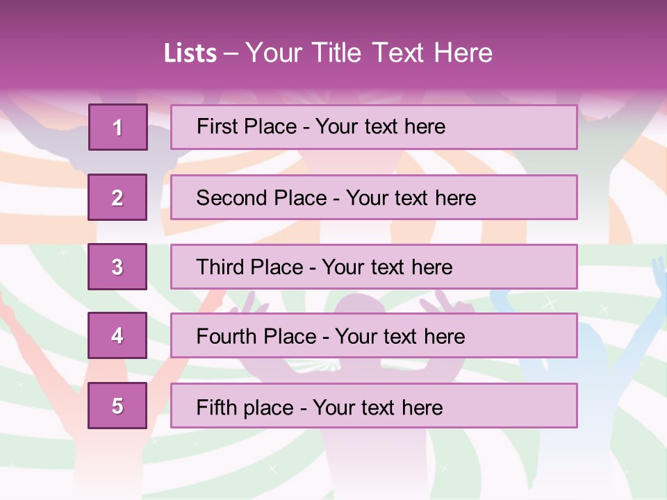 Multitude Beauty Disco PowerPoint Template