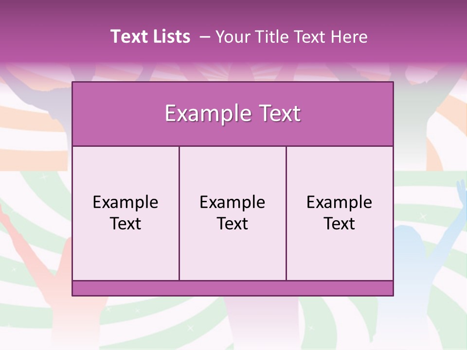 Multitude Beauty Disco PowerPoint Template