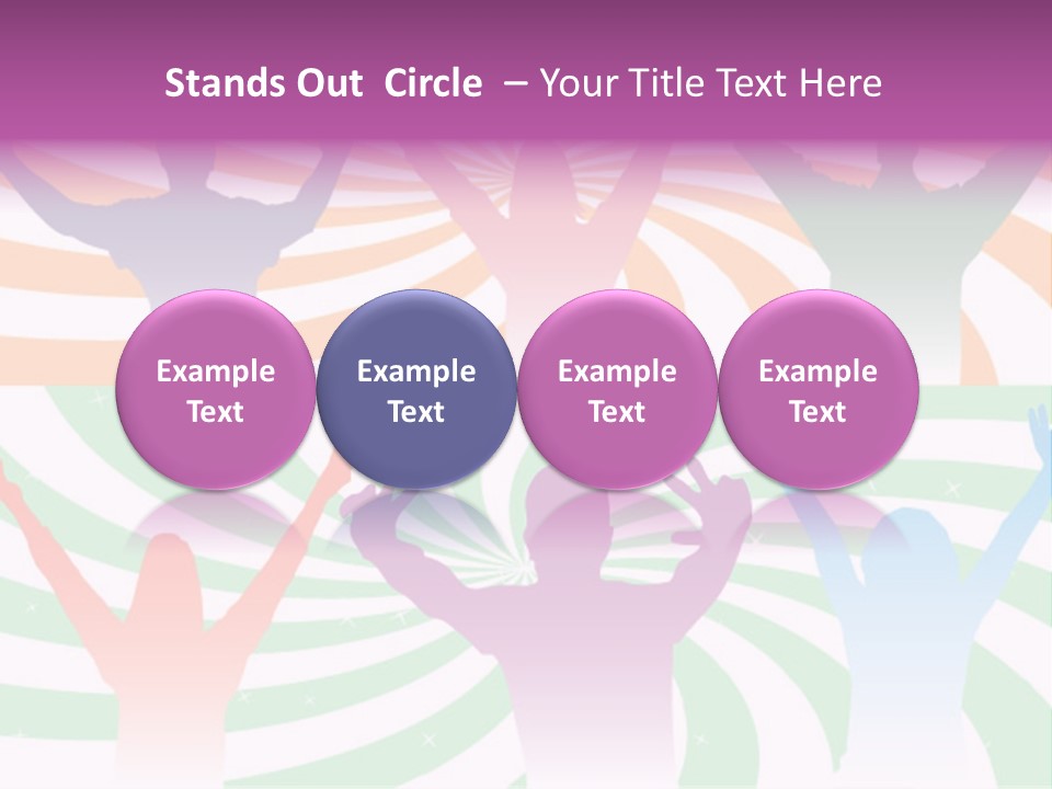 Multitude Beauty Disco PowerPoint Template