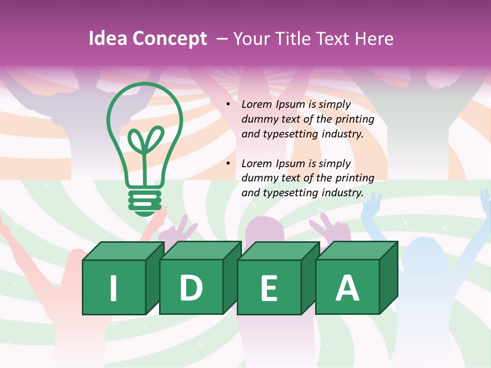 Multitude Beauty Disco PowerPoint Template