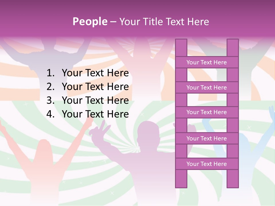 Multitude Beauty Disco PowerPoint Template