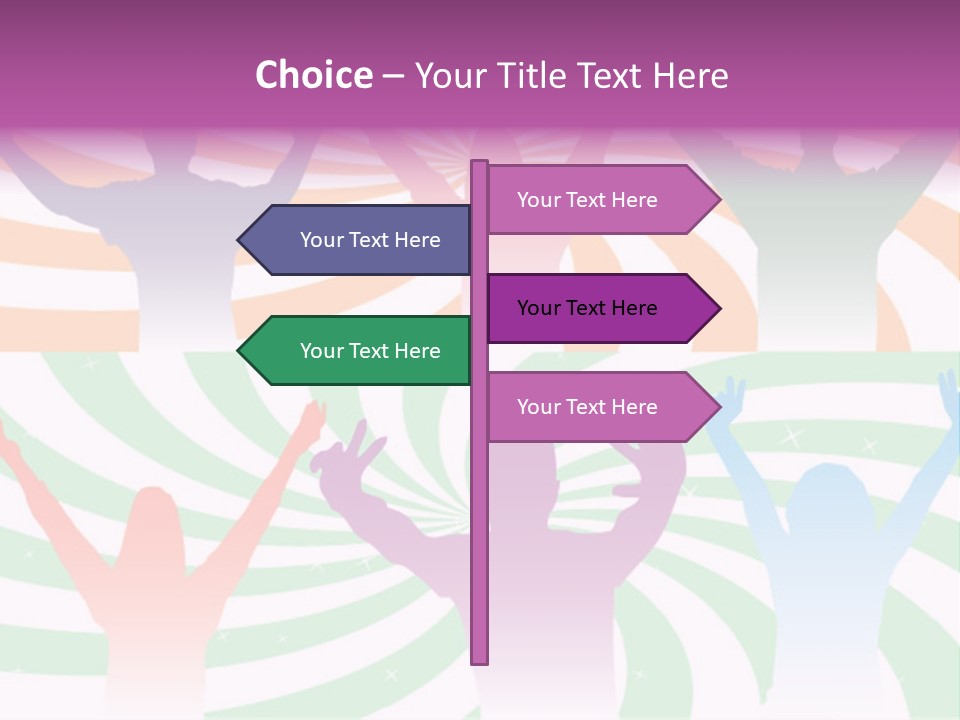 Multitude Beauty Disco PowerPoint Template