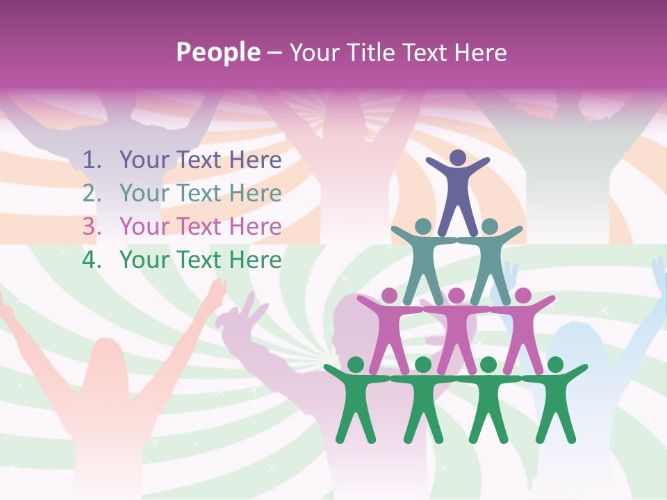 Multitude Beauty Disco PowerPoint Template