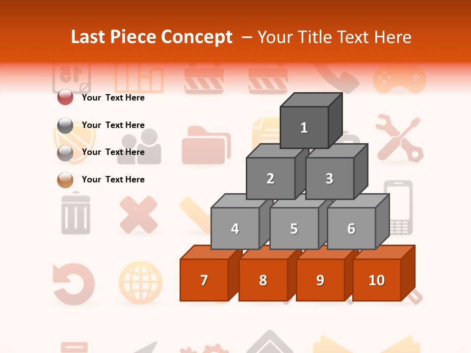 Game User Color PowerPoint Template