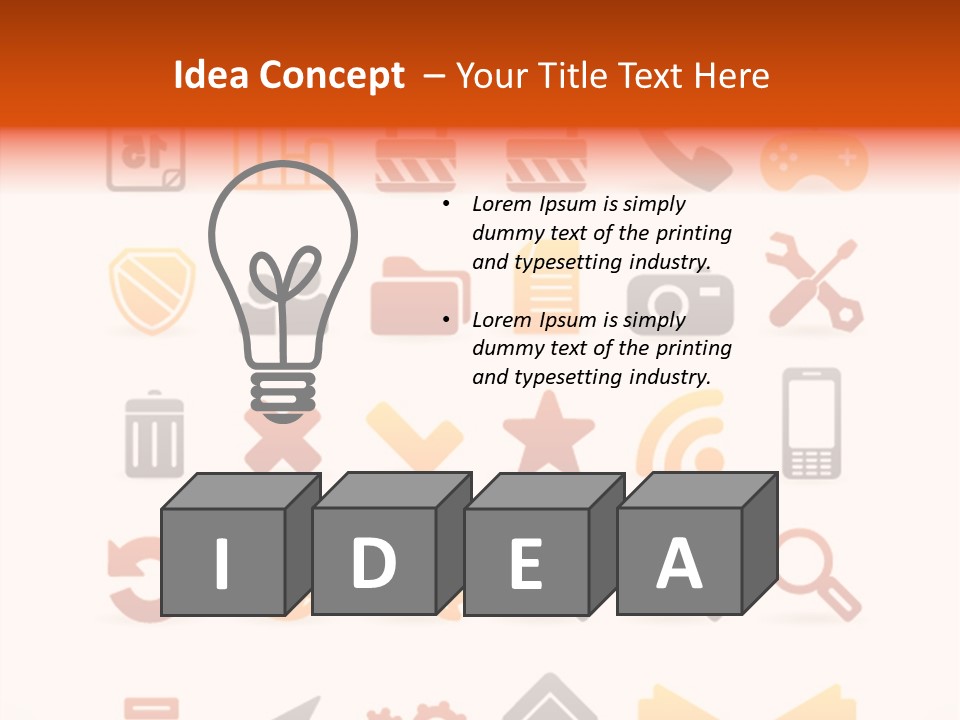 Game User Color PowerPoint Template