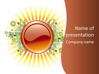 Wallpaper Net Chip PowerPoint Template