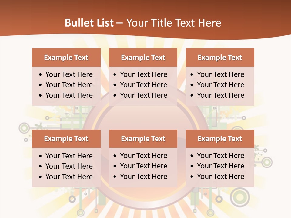 Wallpaper Net Chip PowerPoint Template