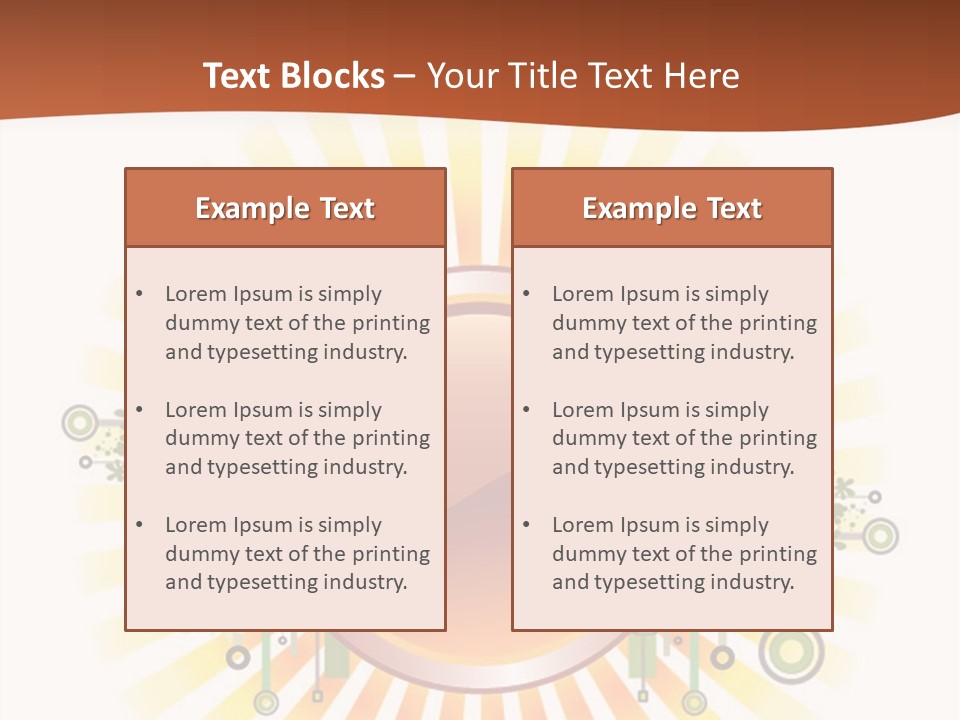 Wallpaper Net Chip PowerPoint Template