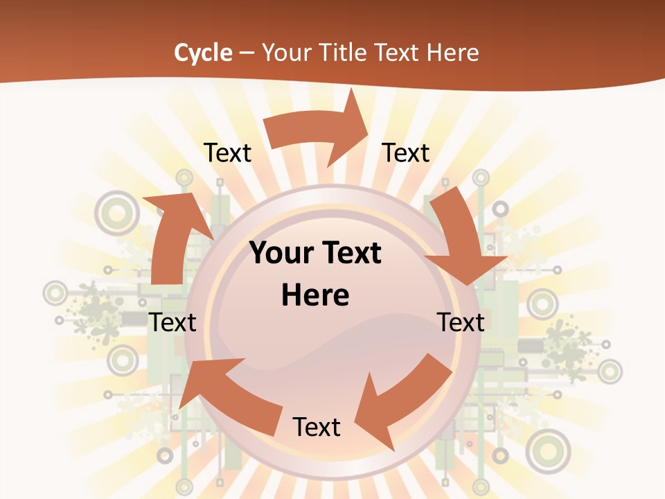 Wallpaper Net Chip PowerPoint Template