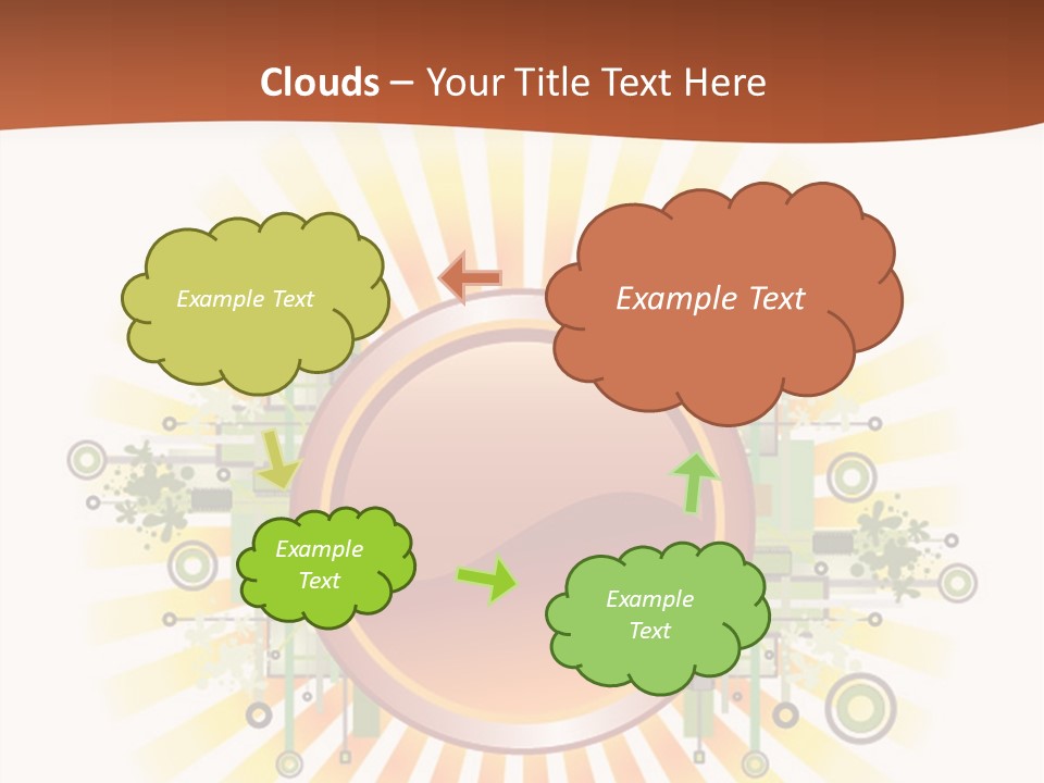 Wallpaper Net Chip PowerPoint Template