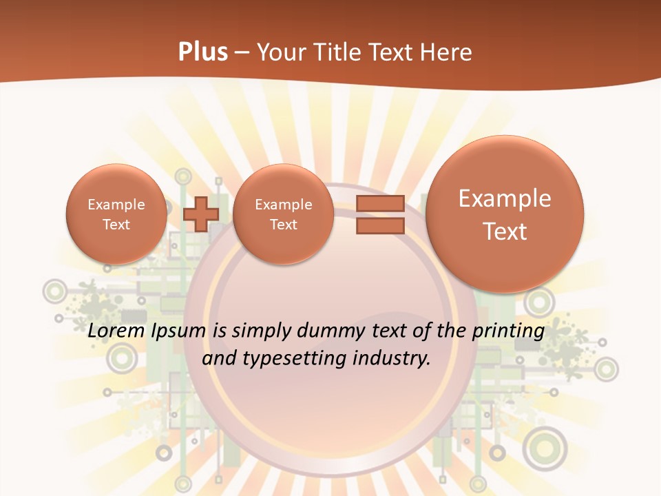 Wallpaper Net Chip PowerPoint Template