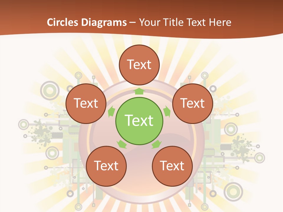 Wallpaper Net Chip PowerPoint Template