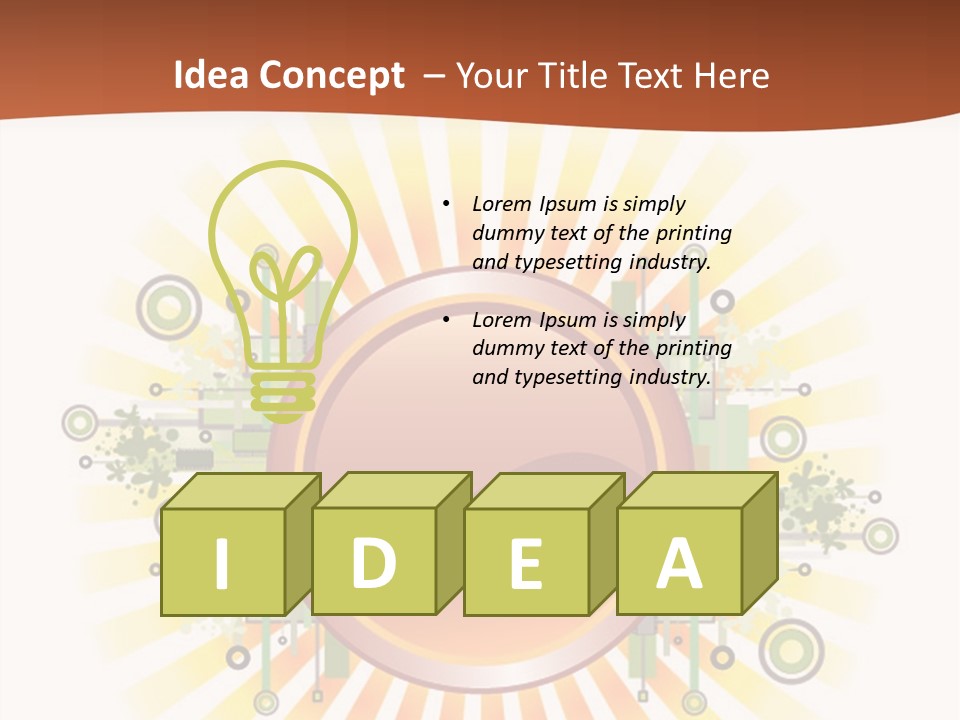 Wallpaper Net Chip PowerPoint Template