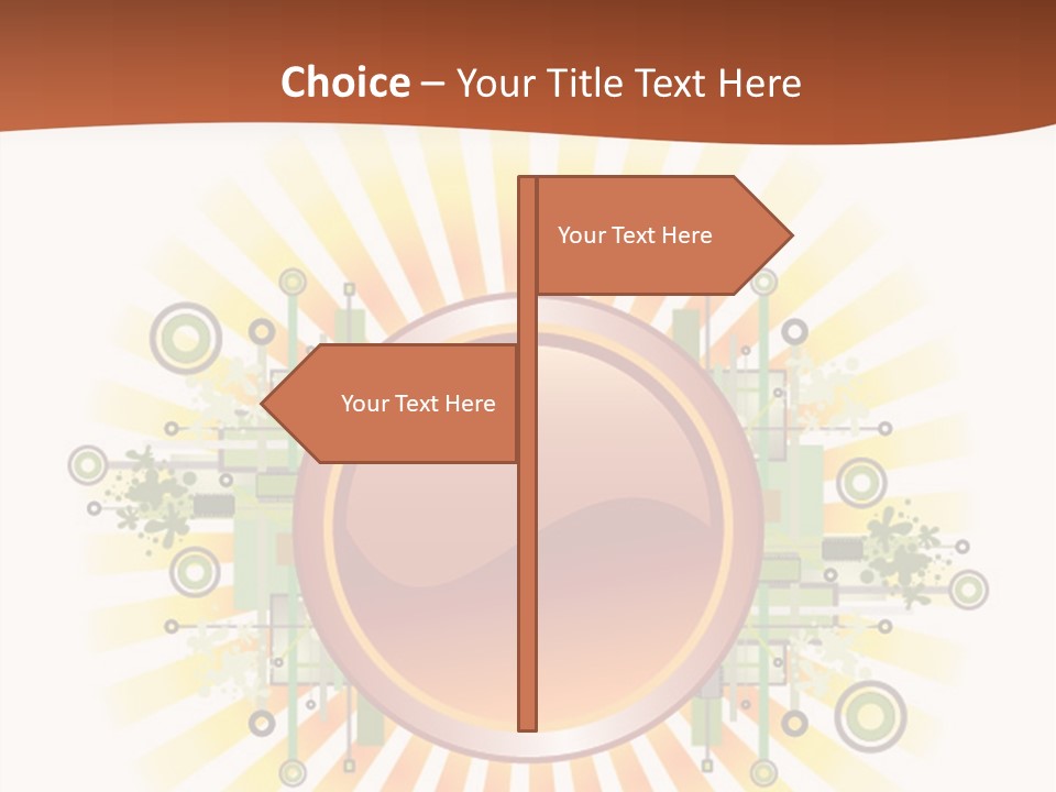 Wallpaper Net Chip PowerPoint Template