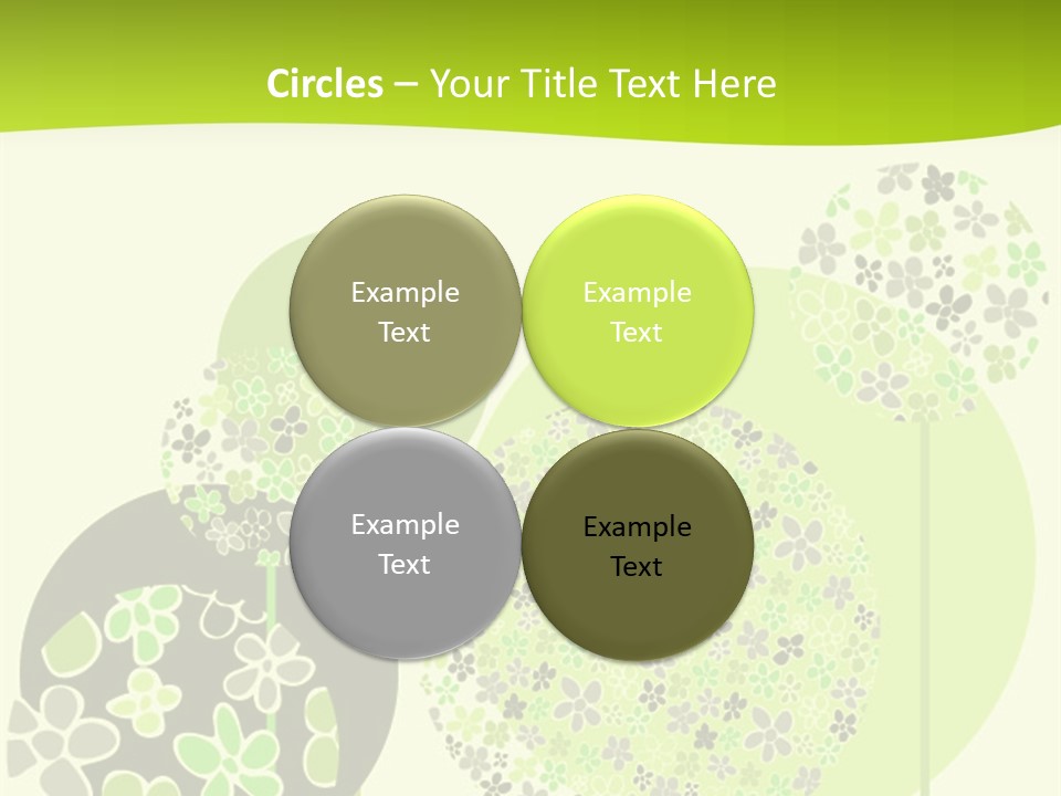 Wallpaper Grow Beautiful PowerPoint Template