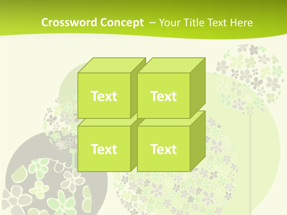 Wallpaper Grow Beautiful PowerPoint Template