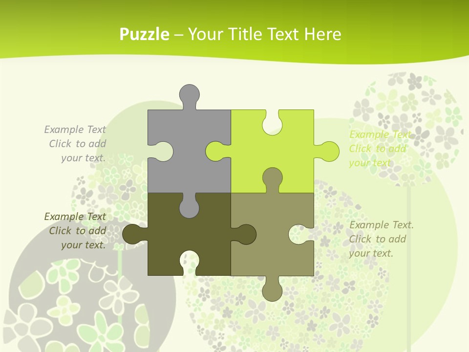 Wallpaper Grow Beautiful PowerPoint Template