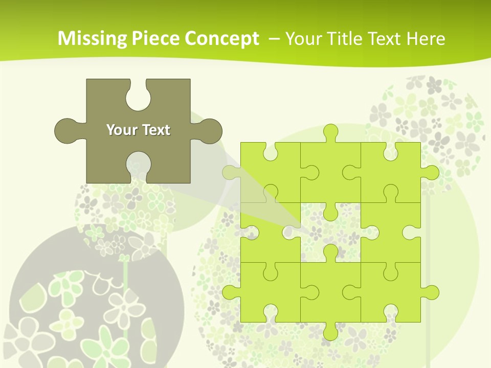 Wallpaper Grow Beautiful PowerPoint Template