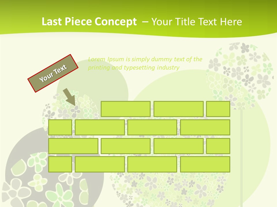 Wallpaper Grow Beautiful PowerPoint Template
