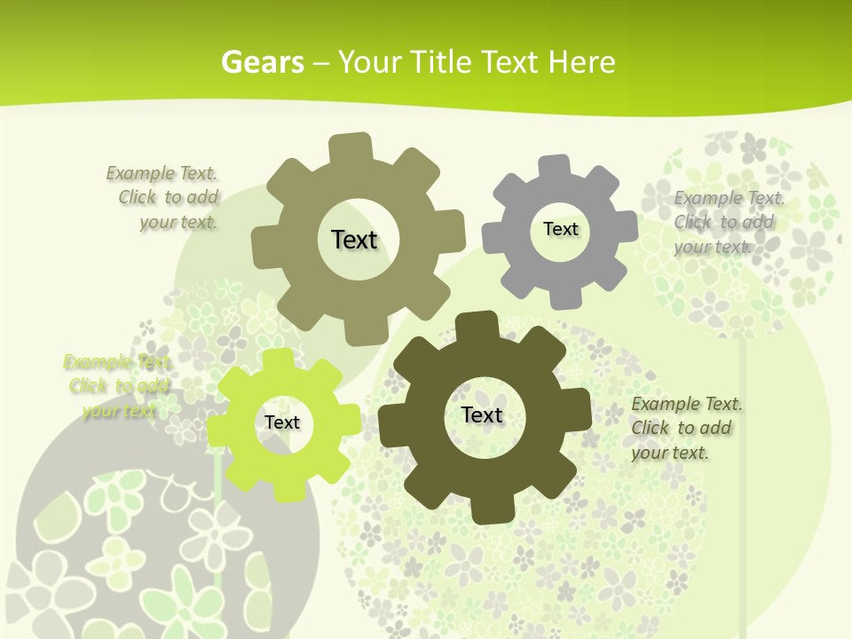 Wallpaper Grow Beautiful PowerPoint Template