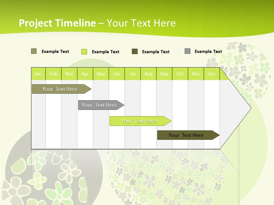 Wallpaper Grow Beautiful PowerPoint Template