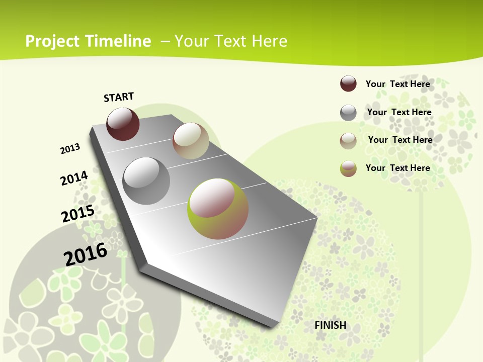 Wallpaper Grow Beautiful PowerPoint Template