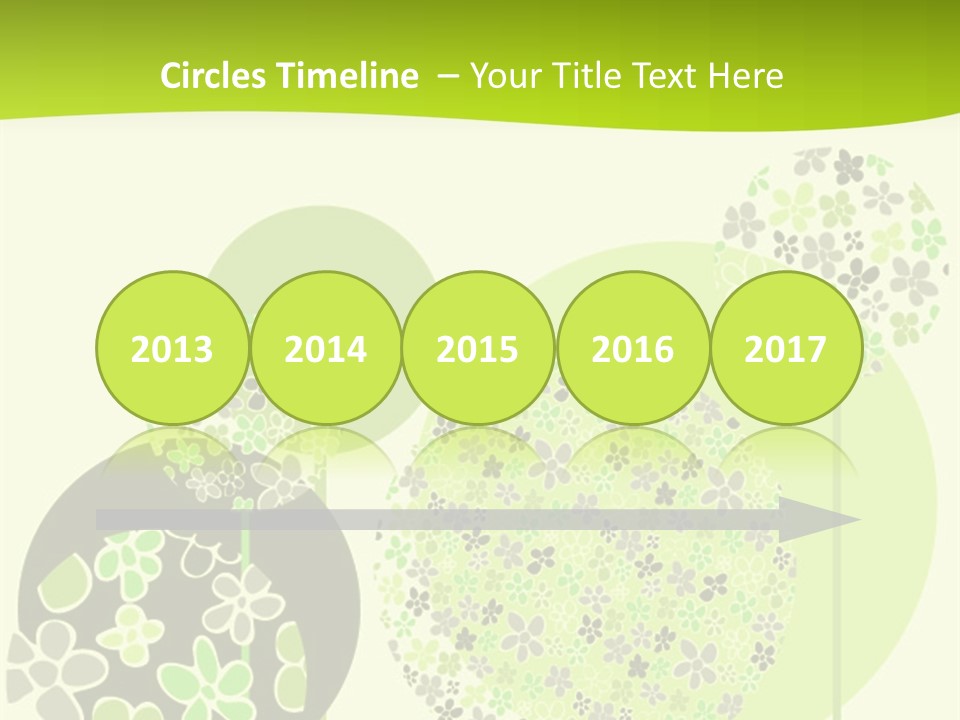 Wallpaper Grow Beautiful PowerPoint Template