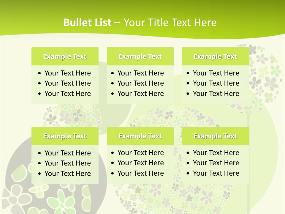 Wallpaper Grow Beautiful PowerPoint Template