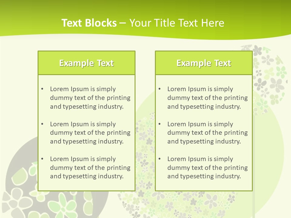 Wallpaper Grow Beautiful PowerPoint Template