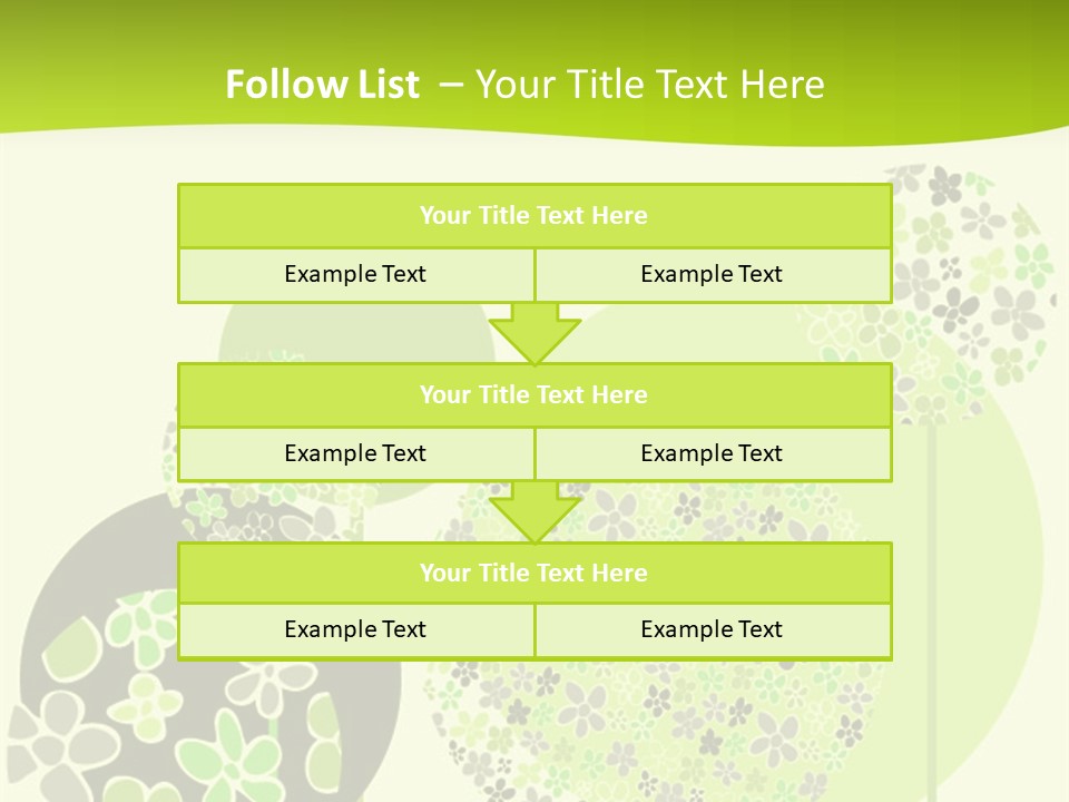 Wallpaper Grow Beautiful PowerPoint Template