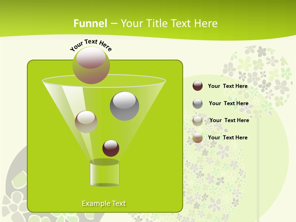 Wallpaper Grow Beautiful PowerPoint Template
