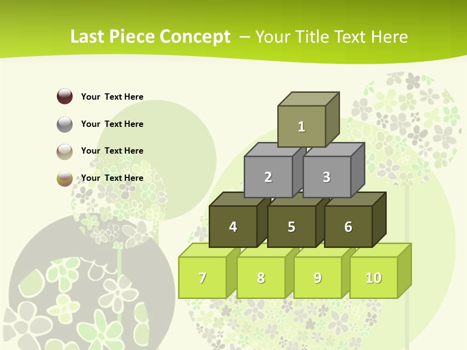 Wallpaper Grow Beautiful PowerPoint Template