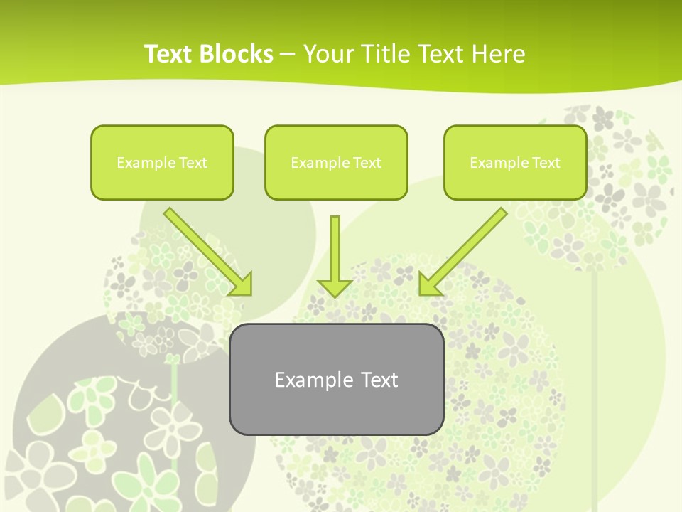 Wallpaper Grow Beautiful PowerPoint Template