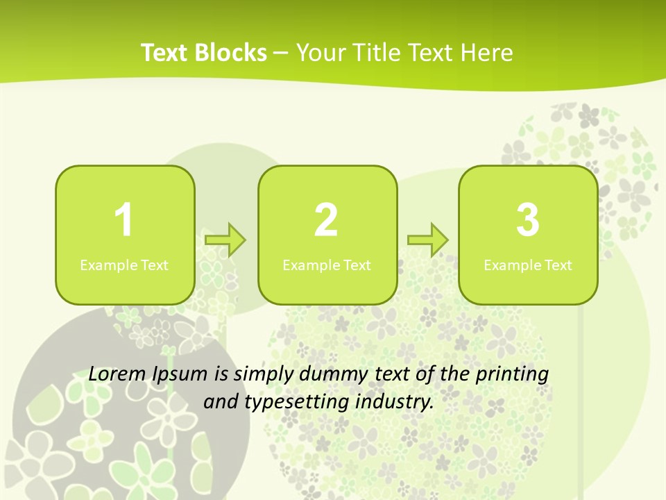 Wallpaper Grow Beautiful PowerPoint Template