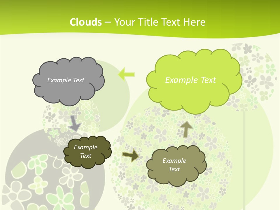 Wallpaper Grow Beautiful PowerPoint Template