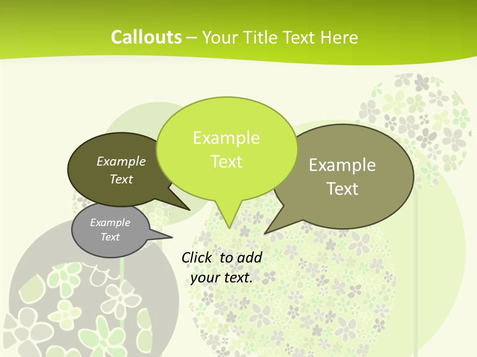 Wallpaper Grow Beautiful PowerPoint Template