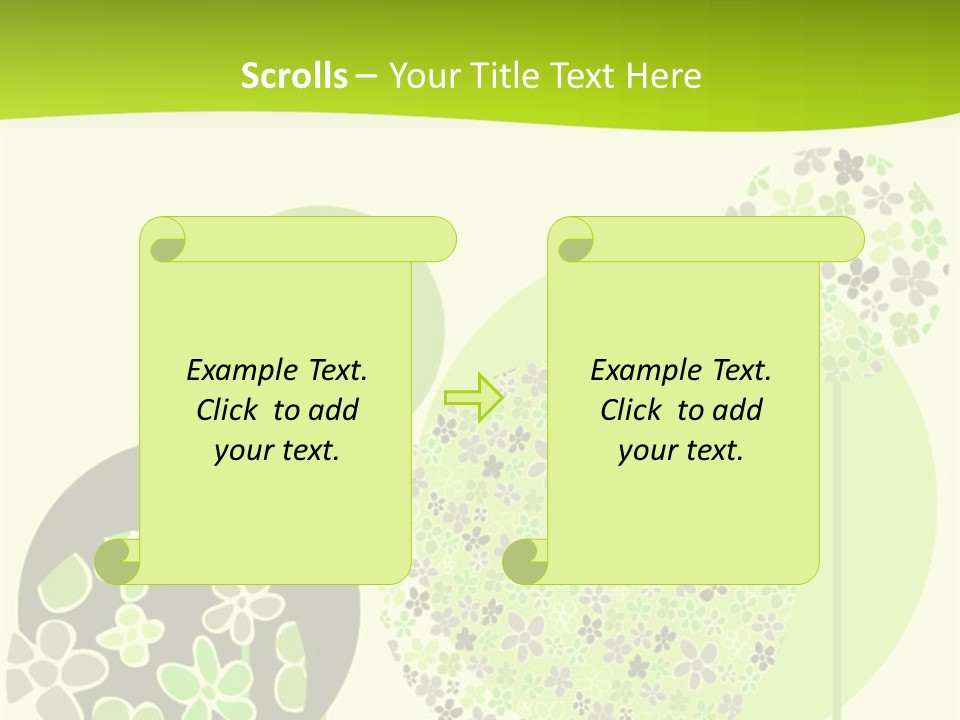 Wallpaper Grow Beautiful PowerPoint Template