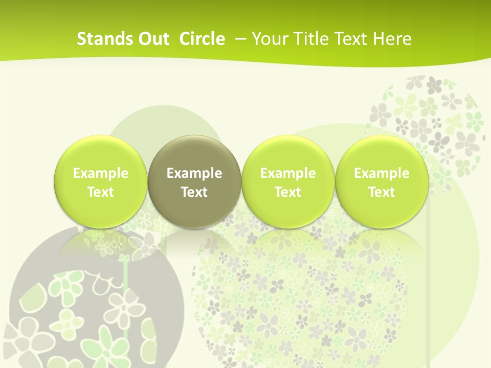 Wallpaper Grow Beautiful PowerPoint Template