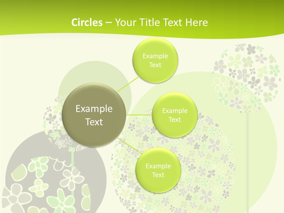 Wallpaper Grow Beautiful PowerPoint Template