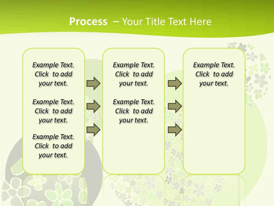 Wallpaper Grow Beautiful PowerPoint Template
