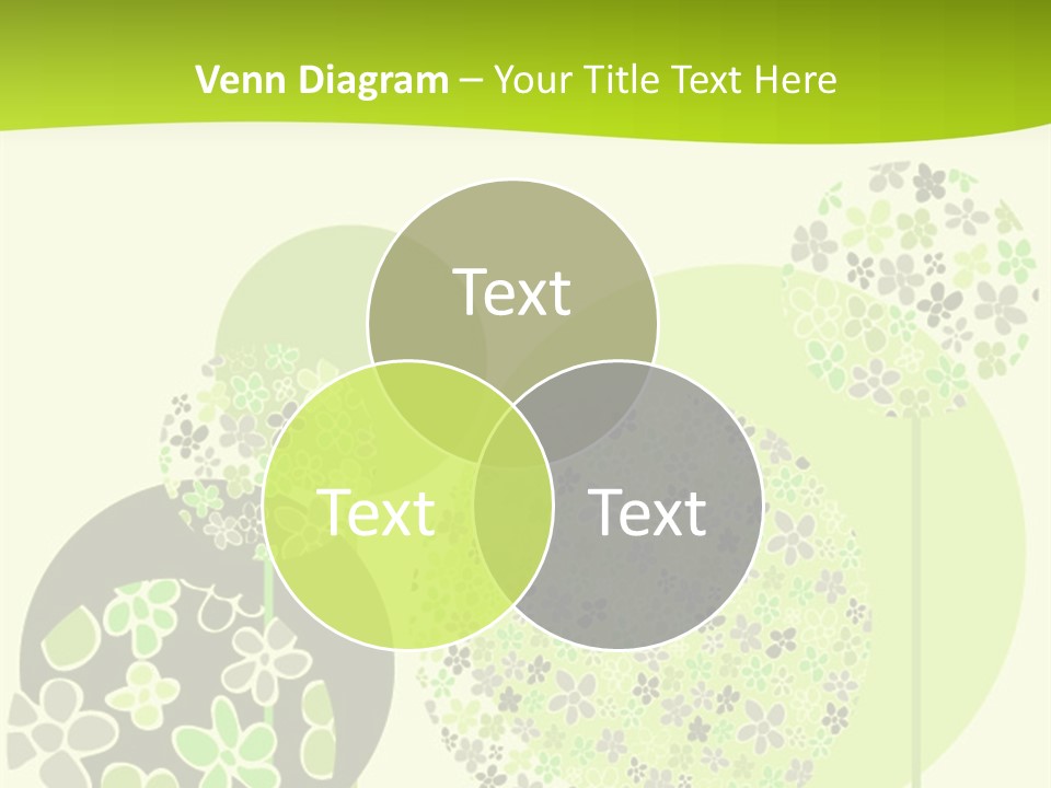 Wallpaper Grow Beautiful PowerPoint Template