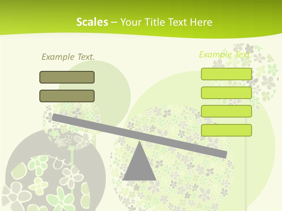 Wallpaper Grow Beautiful PowerPoint Template